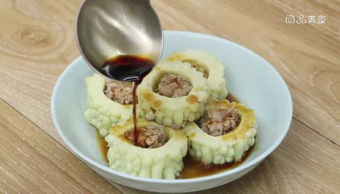 酿苦瓜做法步骤：9