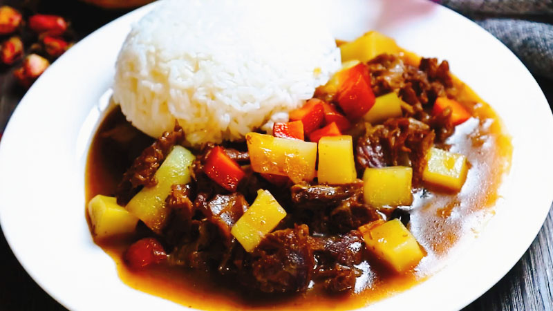 土豆牛腩饭