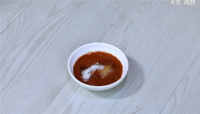 苏子叶咸菜做法步骤：5