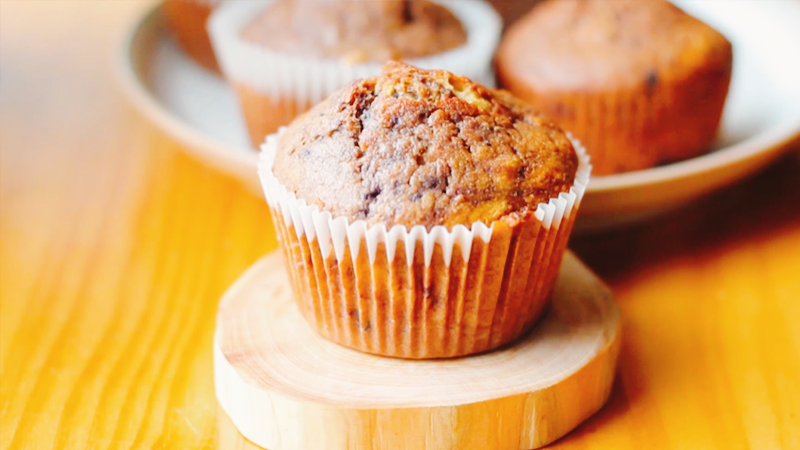 蓝莓马芬做法步骤：10