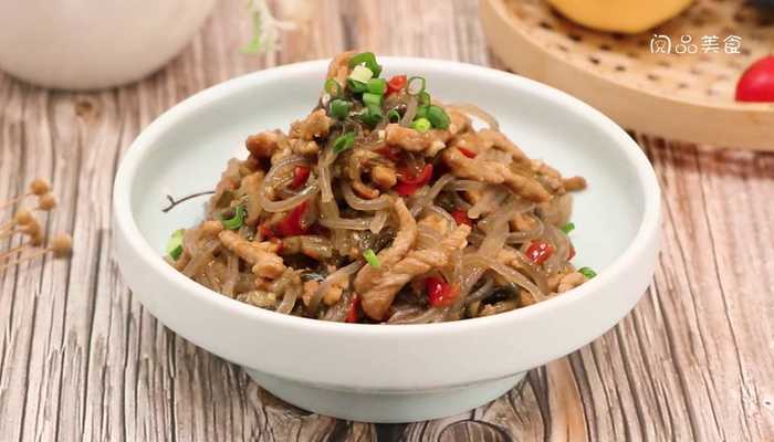 酸菜炒粉条做法步骤：11