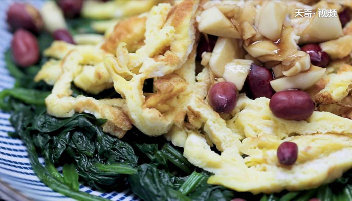 低脂凉拌菠菜做法步骤：10