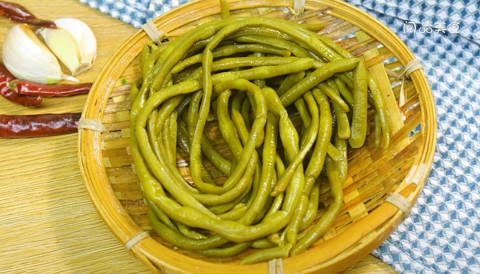 腌酸豆角做法步骤：5