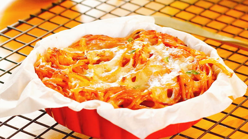 芝士焗意面做法步骤：10