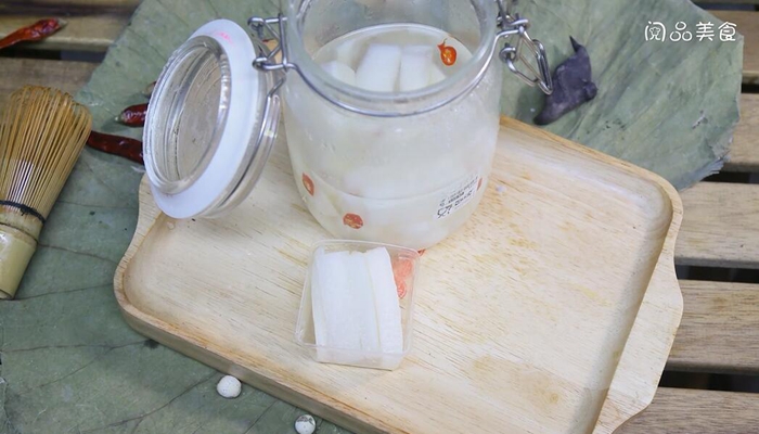 酸泡菜萝卜做法步骤：6