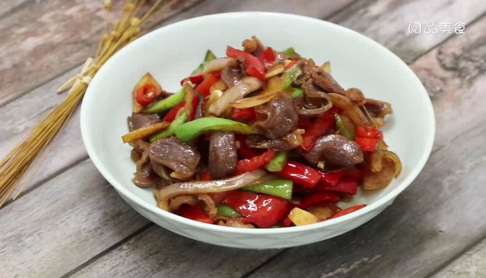 爆炒鸡胗做法步骤：12