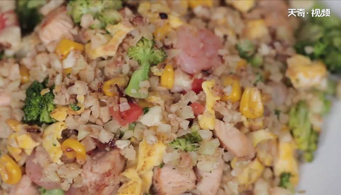 全素蛋炒饭做法步骤：10