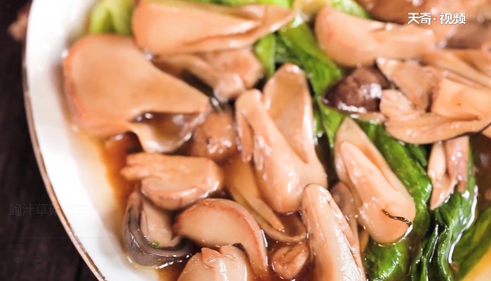 鲍汁草菇做法步骤：11