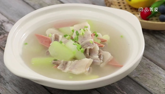 咸肉冬瓜汤