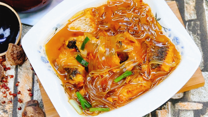 草鱼炖粉条