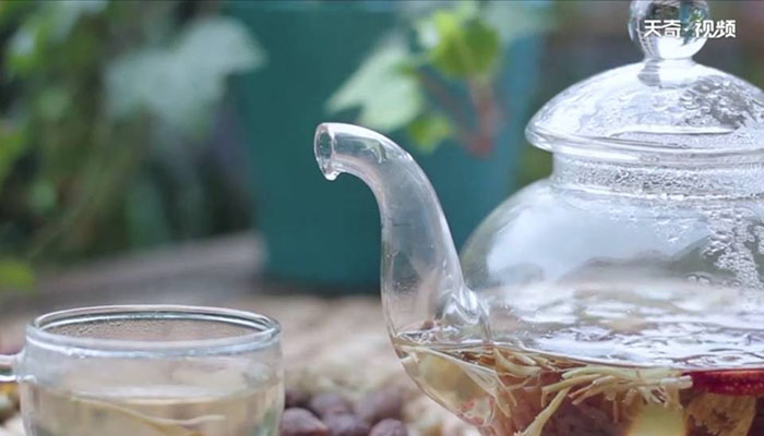 胖大海金银花茶