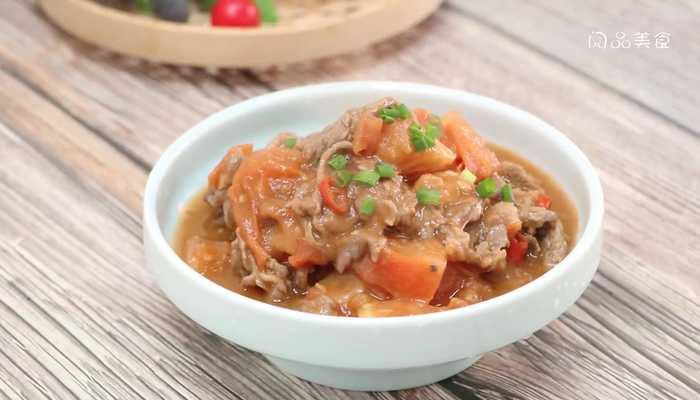 西红柿炒牛肉